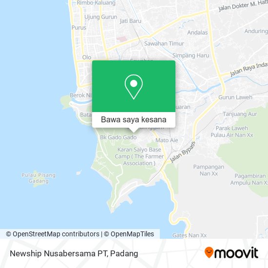 Peta Newship Nusabersama PT
