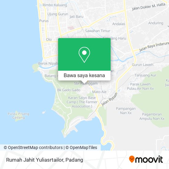 Peta Rumah Jahit Yuliasrtailor