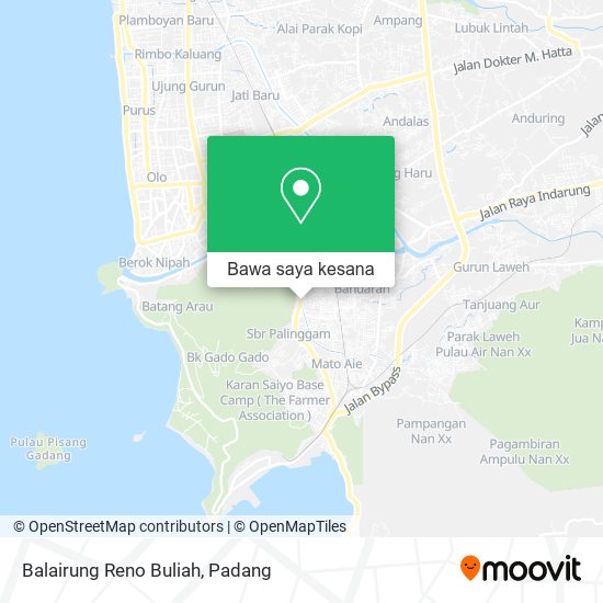 Peta Balairung Reno Buliah
