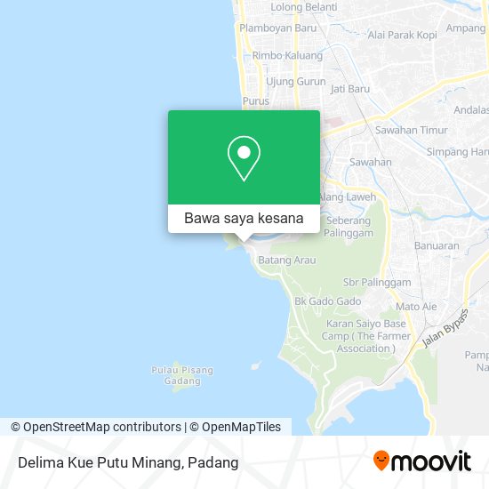 Peta Delima Kue Putu Minang