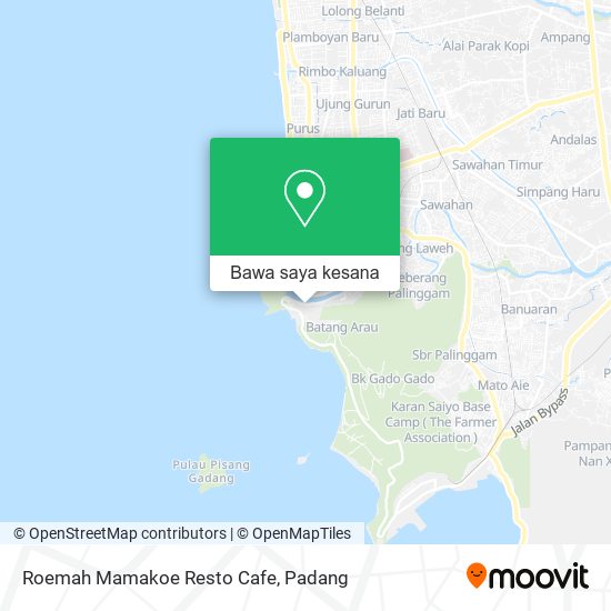 Peta Roemah Mamakoe Resto Cafe