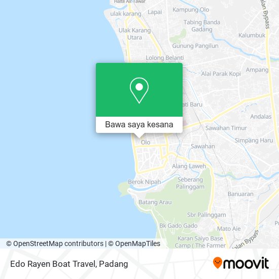 Peta Edo Rayen Boat Travel