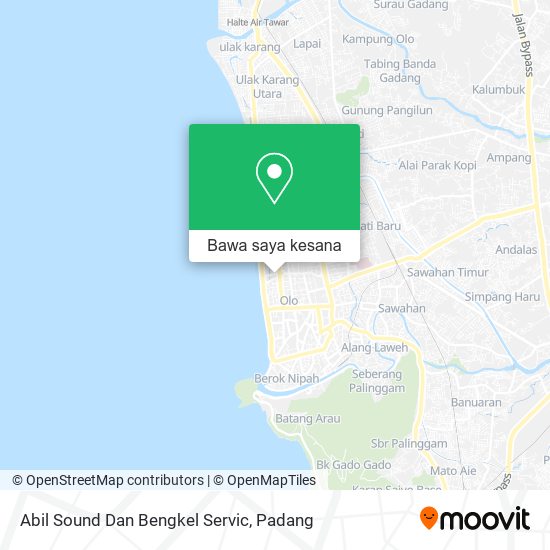 Peta Abil Sound Dan Bengkel Servic
