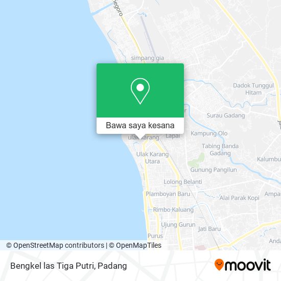Peta Bengkel las Tiga Putri