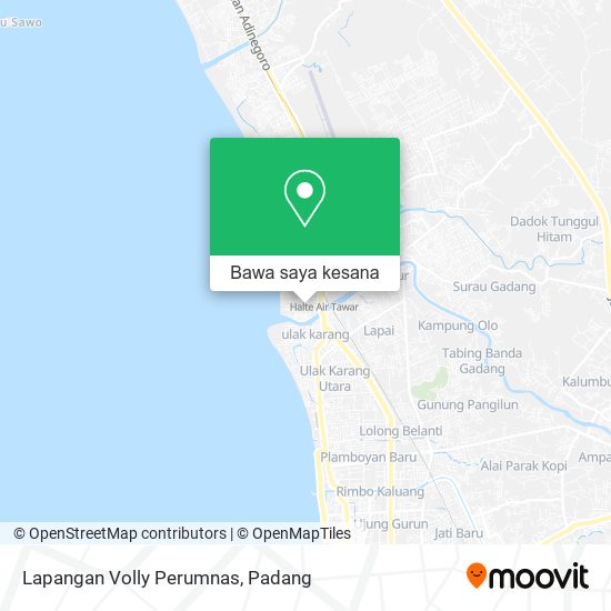 Peta Lapangan Volly Perumnas