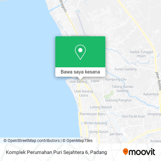 Peta Komplek Perumahan Puri Sejahtera 6