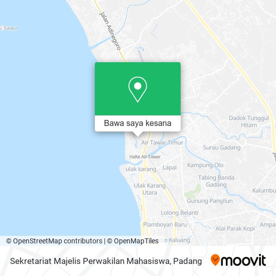 Peta Sekretariat Majelis Perwakilan Mahasiswa