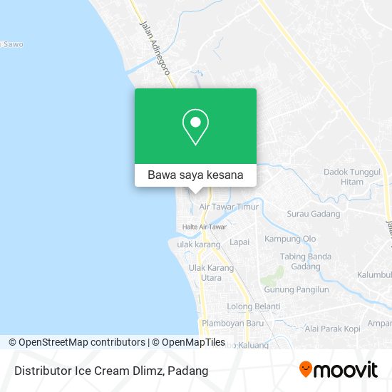 Peta Distributor Ice Cream Dlimz