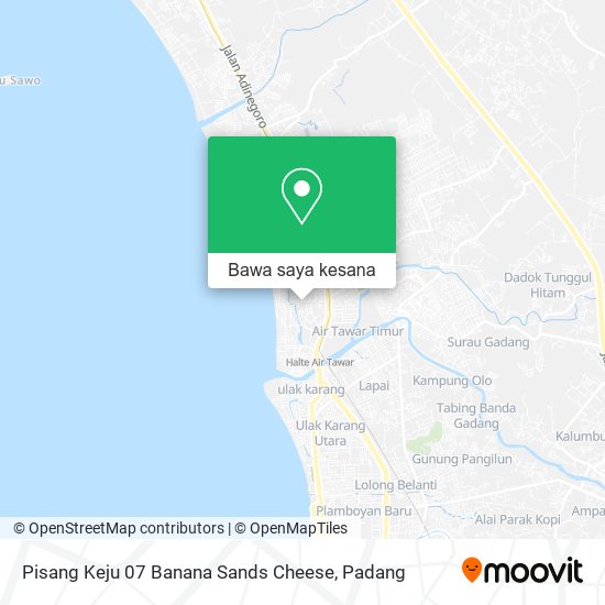 Peta Pisang Keju 07 Banana Sands Cheese