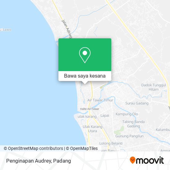 Peta Penginapan Audrey