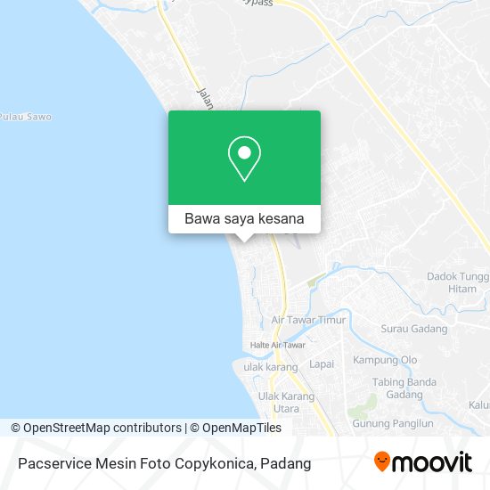 Peta Pacservice Mesin Foto Copykonica
