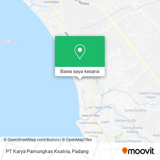 Peta PT Karya Pamungkas Ksatria