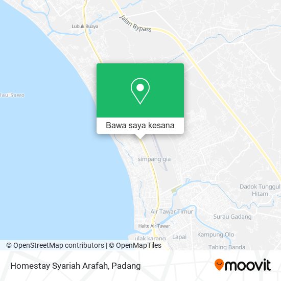 Peta Homestay Syariah Arafah