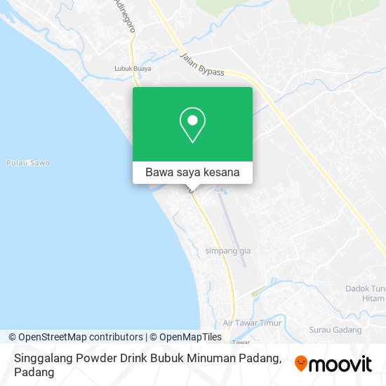 Peta Singgalang Powder Drink Bubuk Minuman Padang