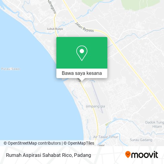 Peta Rumah Aspirasi Sahabat Rico