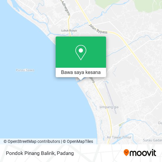 Peta Pondok Pinang Balirik