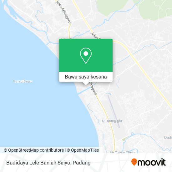 Peta Budidaya Lele Baniah Saiyo