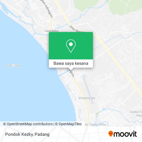 Peta Pondok Kezky