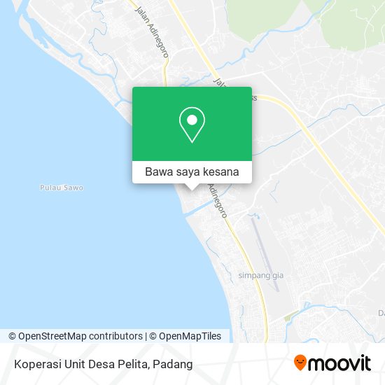 Peta Koperasi Unit Desa Pelita