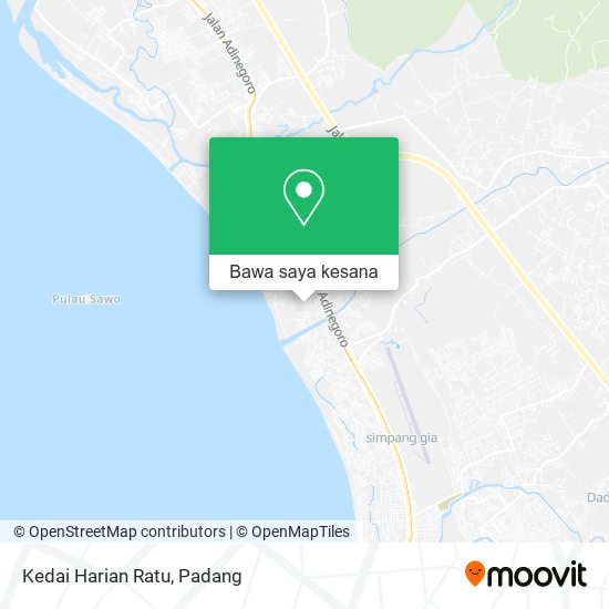 Peta Kedai Harian Ratu