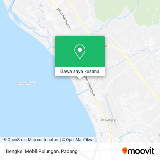 Peta Bengkel Mobil Pulungan
