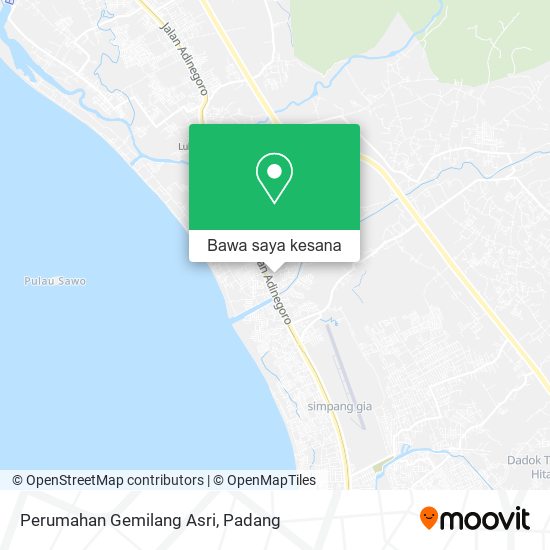 Peta Perumahan Gemilang Asri