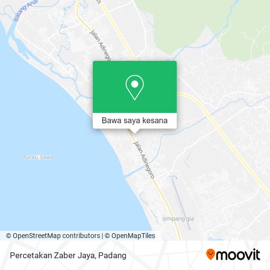 Peta Percetakan Zaber Jaya