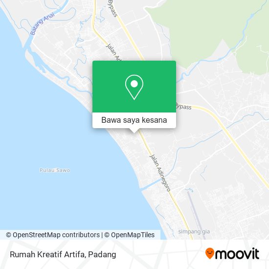 Peta Rumah Kreatif Artifa