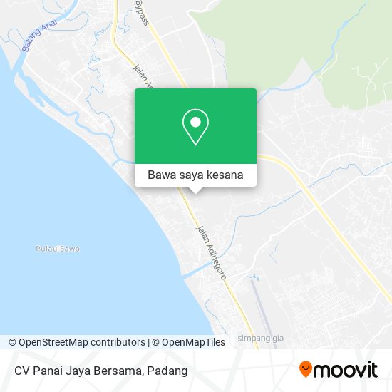 Peta CV Panai Jaya Bersama