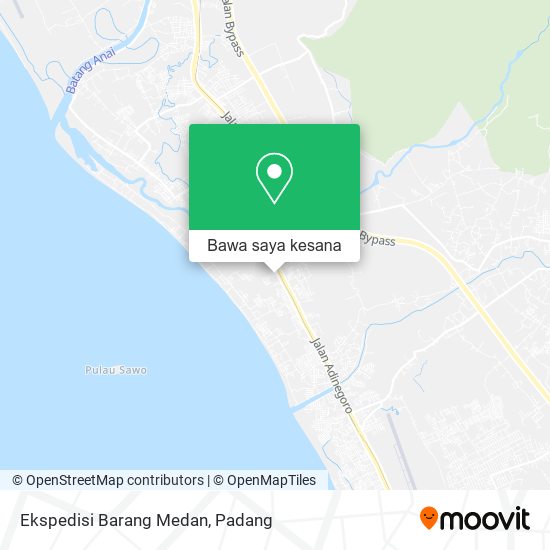 Peta Ekspedisi Barang Medan