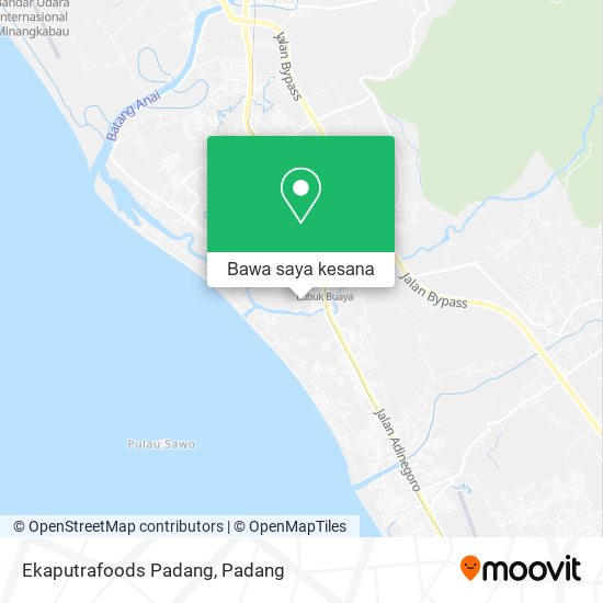 Peta Ekaputrafoods Padang