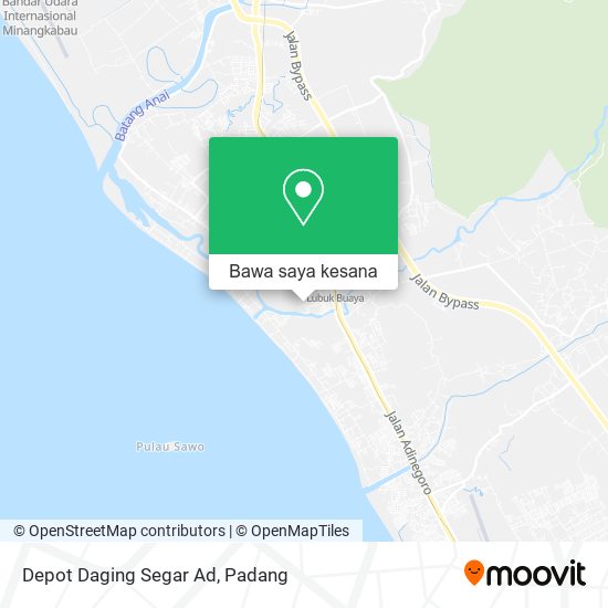 Peta Depot Daging Segar Ad