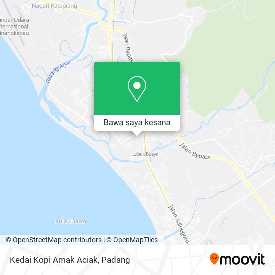 Peta Kedai Kopi Amak Aciak