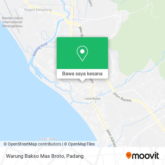 Peta Warung Bakso Mas Broto