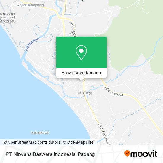 Peta PT Nirwana Baswara Indonesia