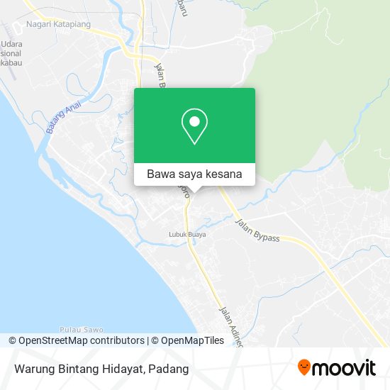 Peta Warung Bintang Hidayat