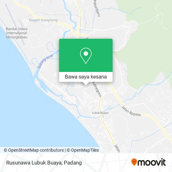 Peta Rusunawa Lubuk Buaya