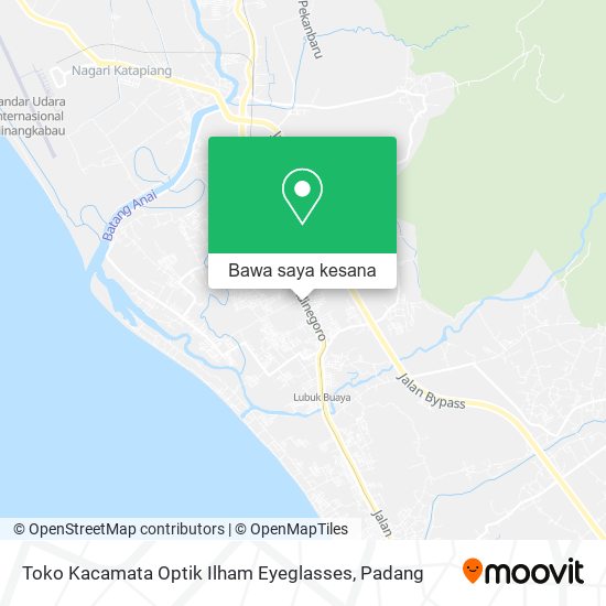 Peta Toko Kacamata Optik Ilham Eyeglasses