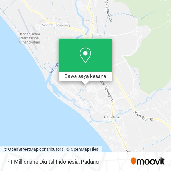 Peta PT Millionaire Digital Indonesia