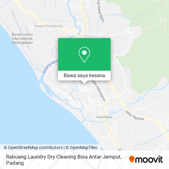 Peta Rabuang Laundry Dry Cleaning Bisa Antar Jemput
