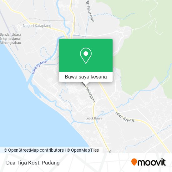 Peta Dua Tiga Kost