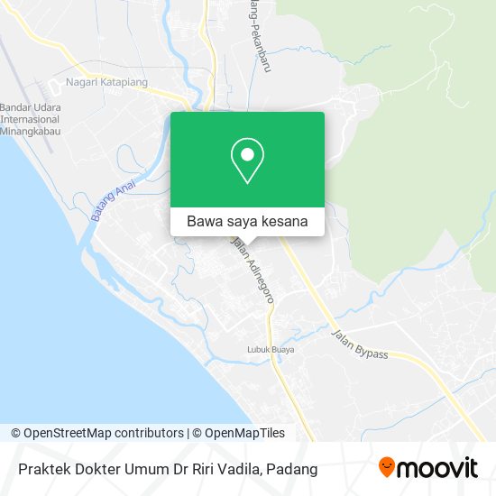 Peta Praktek Dokter Umum Dr Riri Vadila