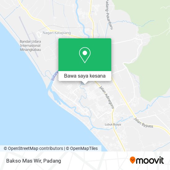 Peta Bakso Mas Wir