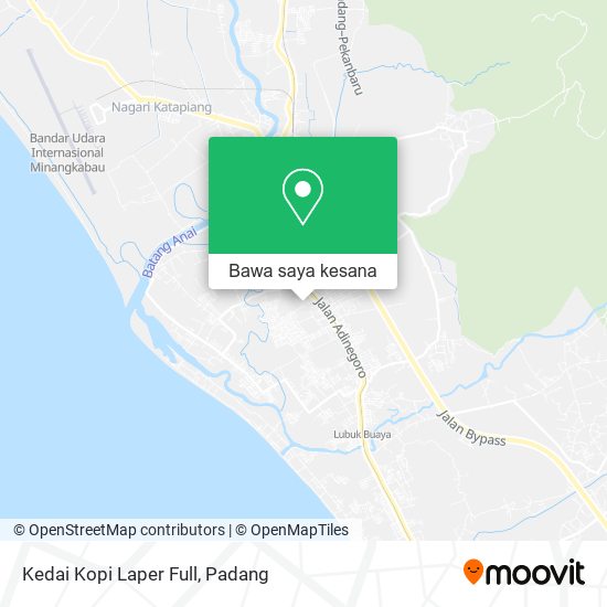 Peta Kedai Kopi Laper Full