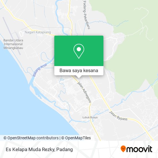 Peta Es Kelapa Muda Rezky