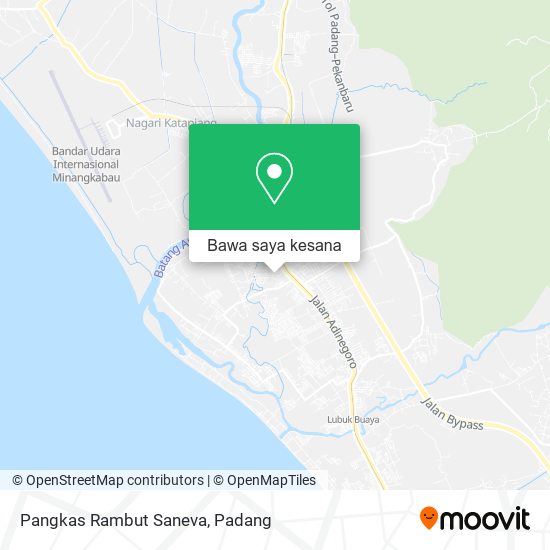 Peta Pangkas Rambut Saneva