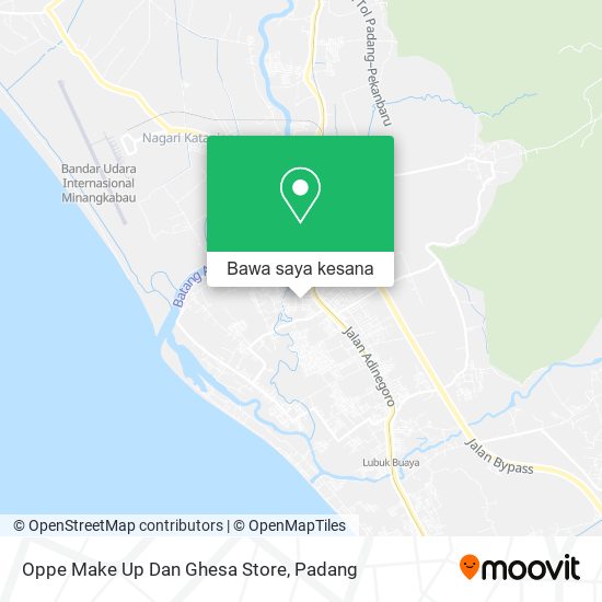 Peta Oppe Make Up Dan Ghesa Store