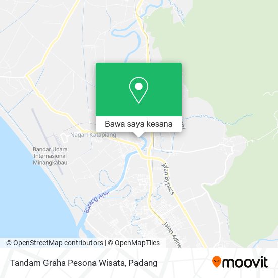 Peta Tandam Graha Pesona Wisata