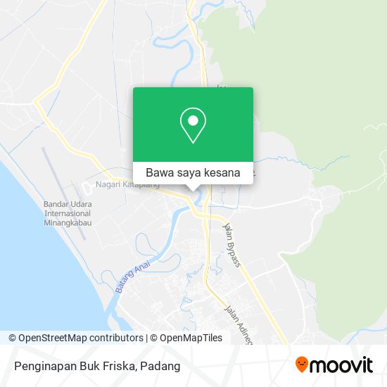 Peta Penginapan Buk Friska