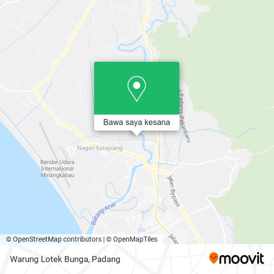 Peta Warung Lotek Bunga